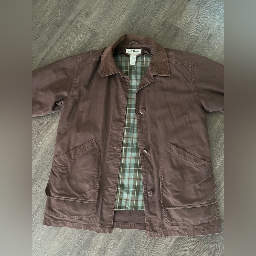 Vintage LL Bean Brown Chore Jacket
